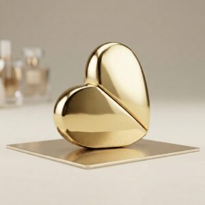 Heart bottle | Gold